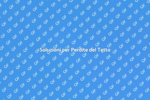 Riparare Perdite del Tetto Facile