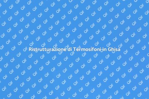 Termosifoni in Ghisa: Cura e Ristrutturazione