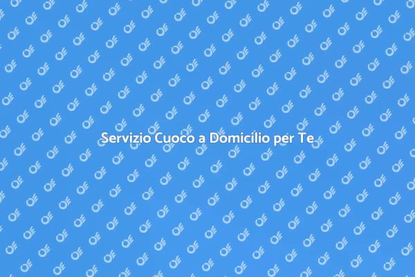 Trasforma la Tua Tavola con un Cuoco