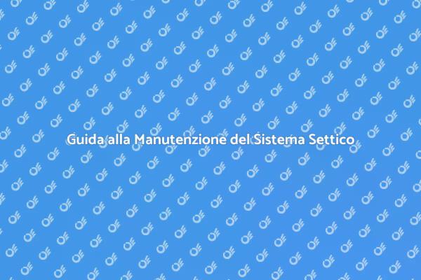 Come Manutenere il Sistema Settico