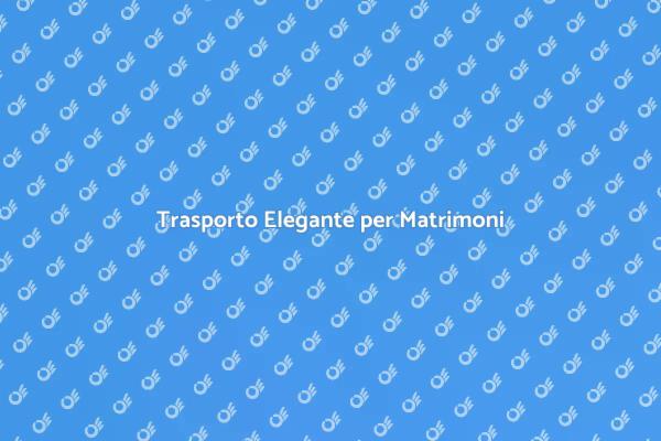 Minibus per un Matrimonio Indimenticabile