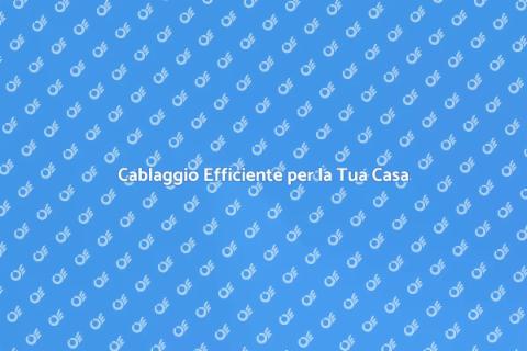Installazione Cablaggio Edificio Residenziale