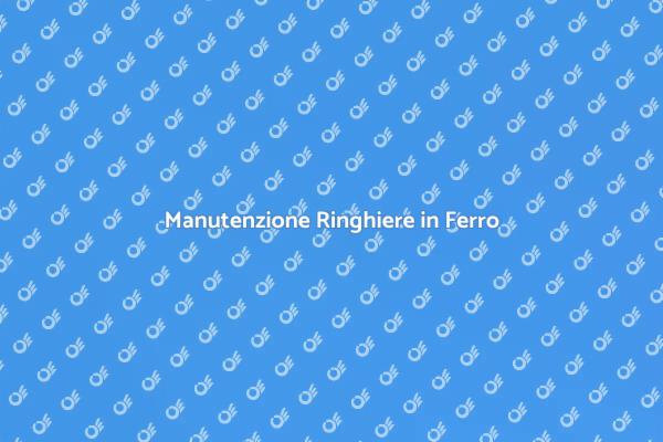 Protezione Ringhiere in Ferro