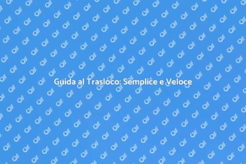 Traslocare in un Nuovo Appartamento