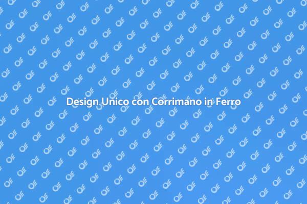Corrimano in Ferro: Eleganza e Funzionalità