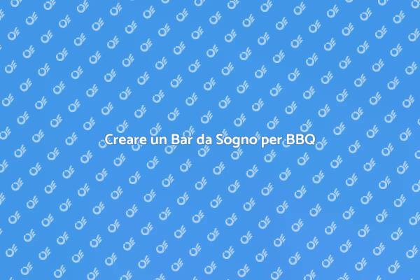 Progetta il Tuo Bar per BBQ Perfetto