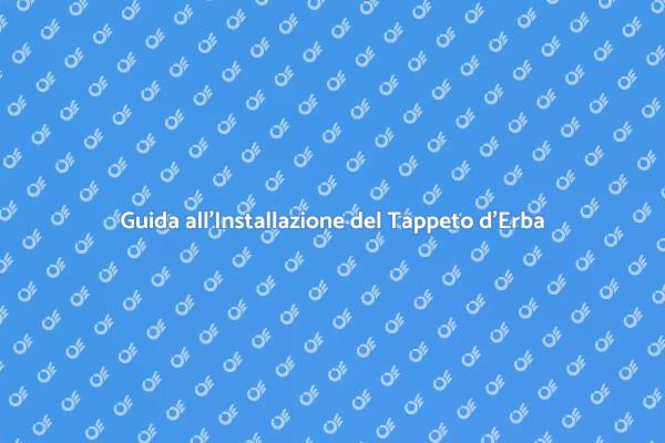 Trasforma il Tuo Giardino con il Tappeto d'Erba