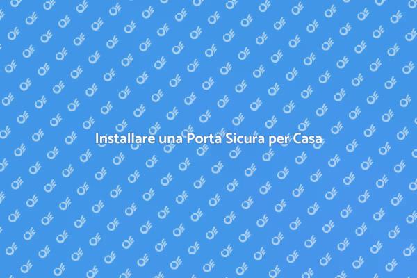 Proteggi il Tuo Spazio con una Porta Sicura