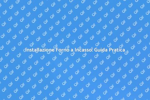Forno a Incasso: Microonde e Grill