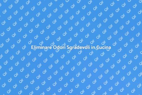 Neutralizza Odori di Cibo in Cucina