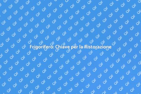 Impianto Frigorifero per il Settore