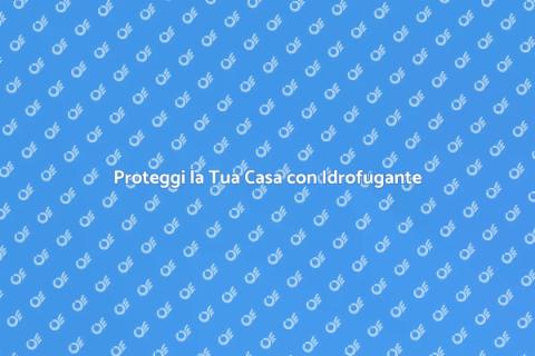 Idrofugante per Superfici Esterne