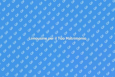 Noleggiare Limousine per Matrimoni