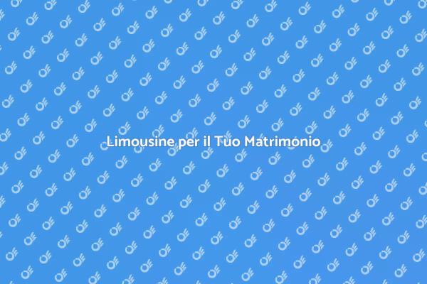 Trasporto Elegante per il Matrimonio