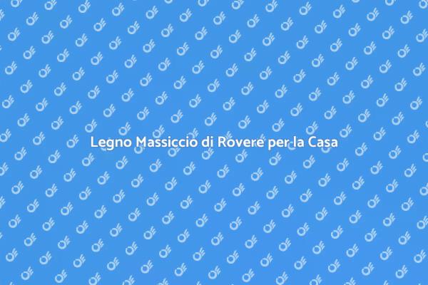Vantaggi del Pavimento in Legno Massiccio