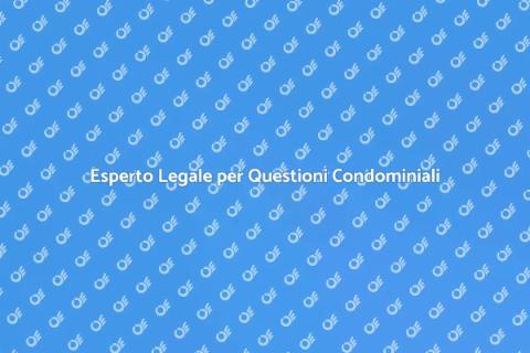 Servizio Legale Condominiale Esperto