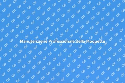 Pulizia e Riparazione Moquette