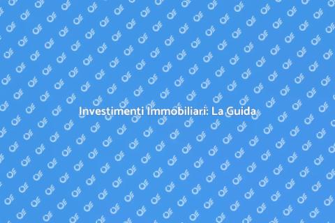 Consulenza Investimento Immobiliare