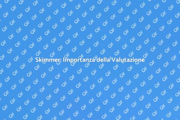 Skimmer: Manutenzione Essenziale per Piscine