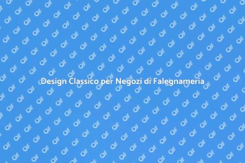 Arredamento Classico per Negozi