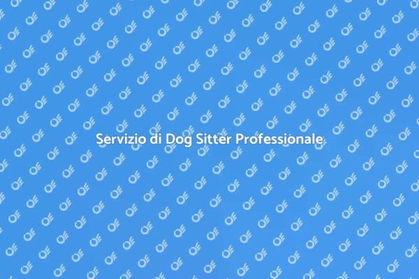 Affidati a un Dog Sitter Esperto