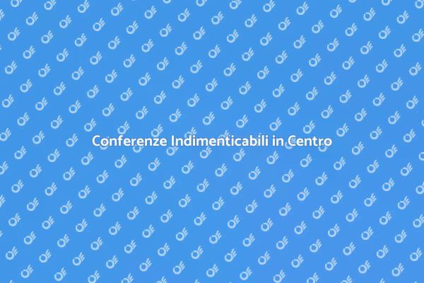 Pianifica la Tua Conferenza Perfetta