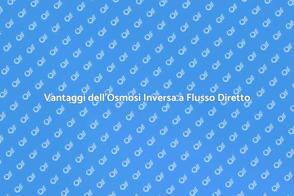Perché Scegliere l'Osmosi Inversa?