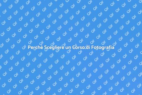 Corso di Fotografia per Laurea