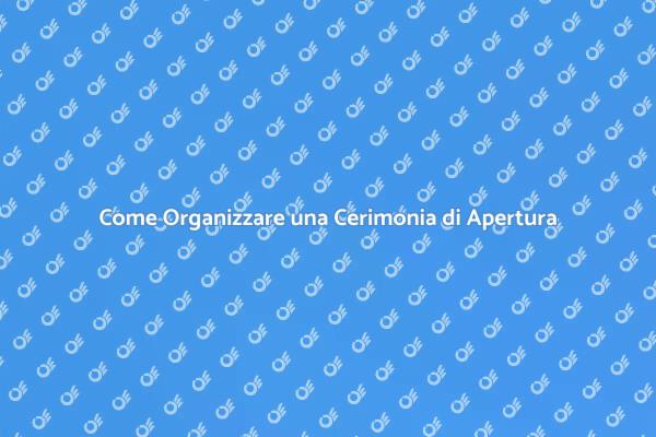 Organizza un Evento di Apertura Unico