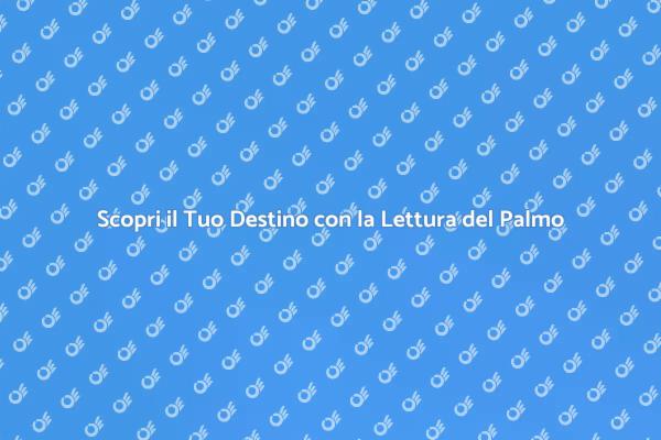 L'Arte della Lettura del Palmo
