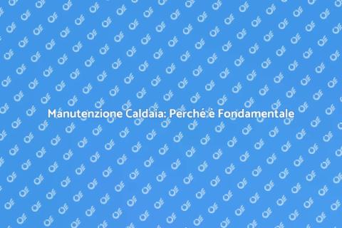 Controllo Annuale Caldaia a Basamento