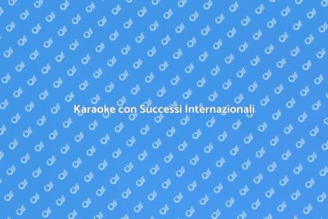Noleggio Karaoke Brani Internazionali