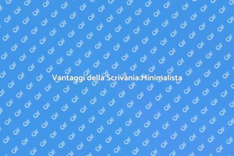Scrivania Minimalista per Spazi Sereni