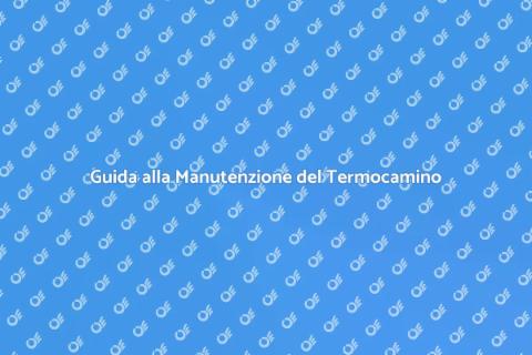 Manutenzione Termocamino a Legna