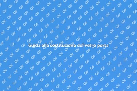 Sostituire il vetro di una porta