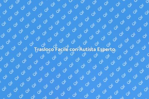 Noleggiare un Autista per Traslochi