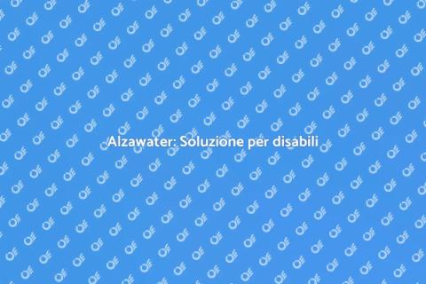 Alzawater per disabili: Comfort e accessibilità