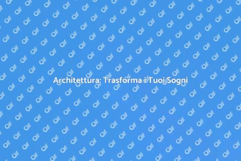 Servizi di Progettazione Edilizia
