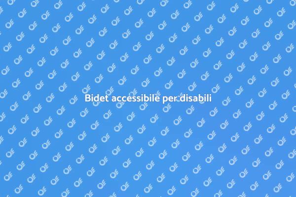 Bidet con emergenza per disabili