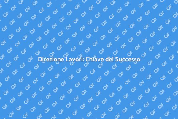 Direzione Lavori: Essenziale per Ristrutturare
