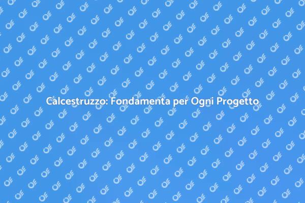 Getto di Calcestruzzo: La Base dei Tuoi Sogni