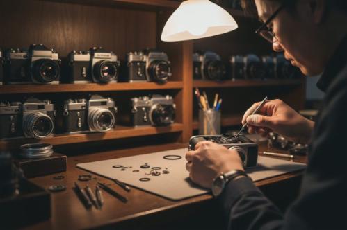 riparare macchine fotografiche