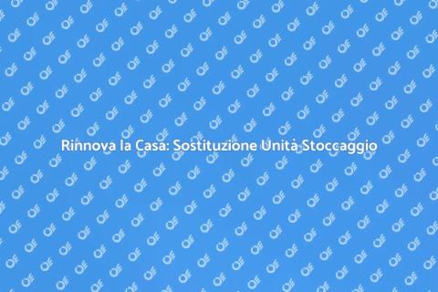 Sostituire l'Unità di Stoccaggio di Gruppo