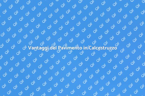 Realizza un Pavimento in Calcestruzzo