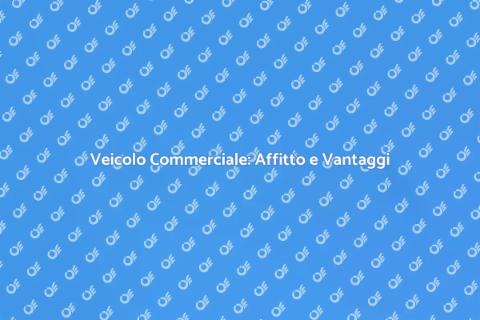 Affitto Veicolo Commerciale con Rampa