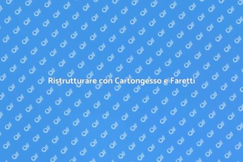 Cartongesso con Faretti Integrati