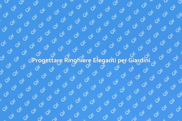Ringhiere di Design per Spazi Esterni