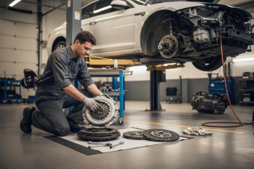cambiare la frizione dell'auto