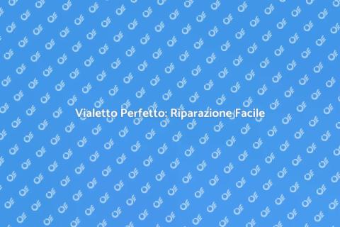Riparazione Vialetto: Guida Pratica