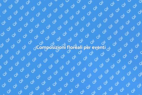 Noleggiare centrotavola e fiori